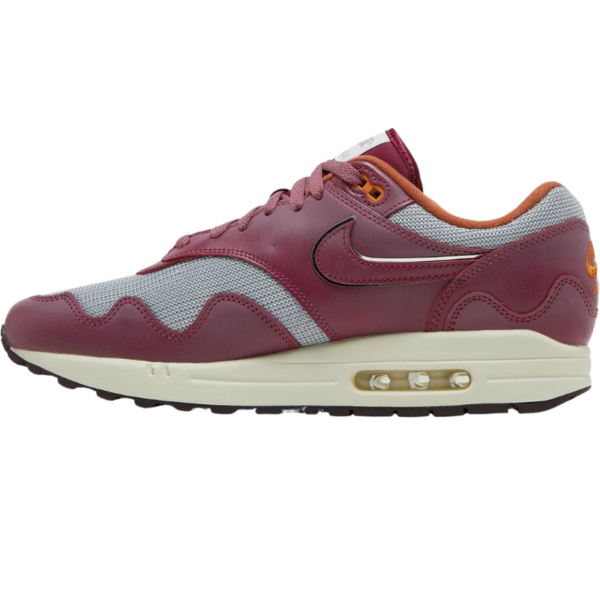 Nike Air Max 1 Patta Waves Rush Maroon (with Bracelet) - Image 2