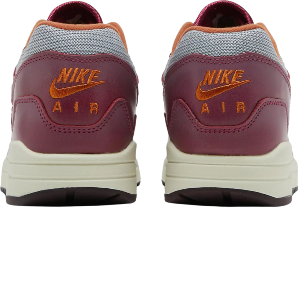 Nike Air Max 1 Patta Waves Rush Maroon (with Bracelet) - Image 4