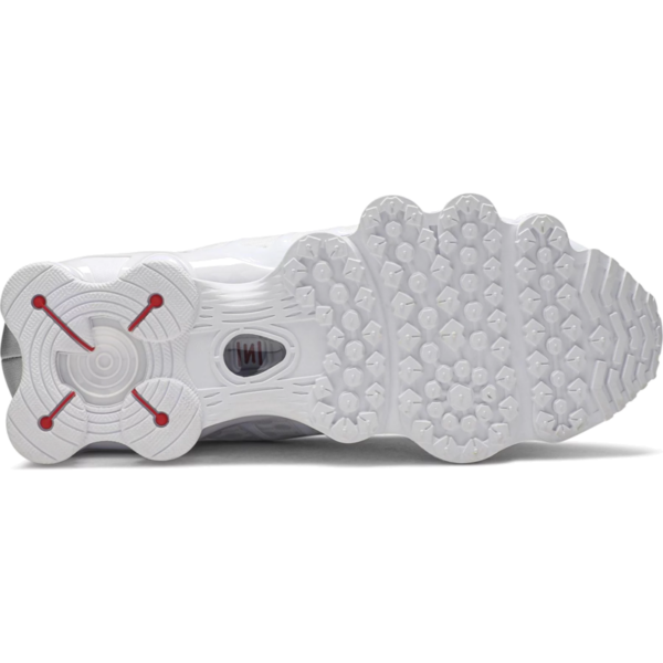 Nike Shox TL White Metallic Silver Max Orange (Women's)