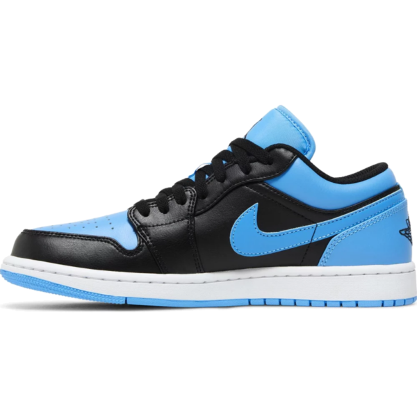 Jordan 1 Low Black University Blue