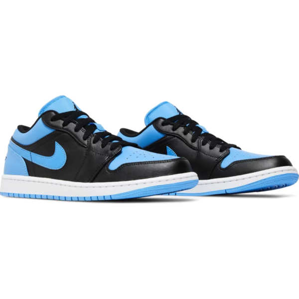 Jordan 1 Low Black University Blue