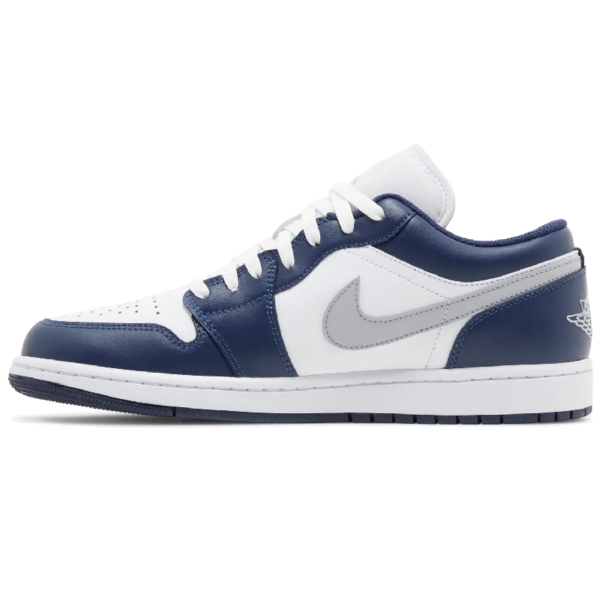 Jordan 1 Low Wolf Grey Midnight Navy