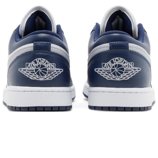 Jordan 1 Low Wolf Grey Midnight Navy