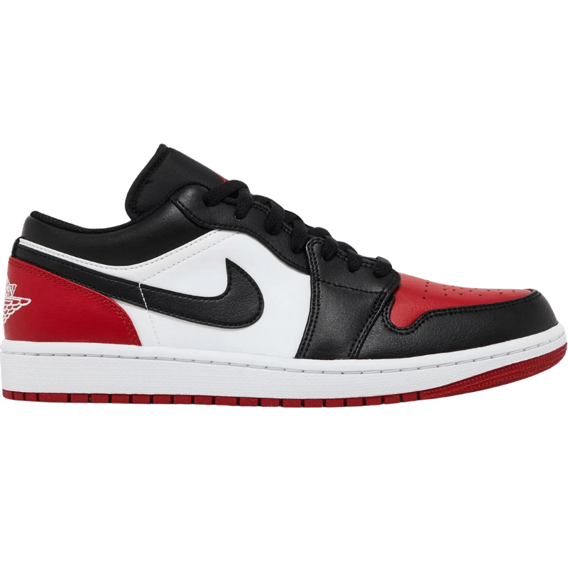 Jordan 1 Low Bred Toe 2.0