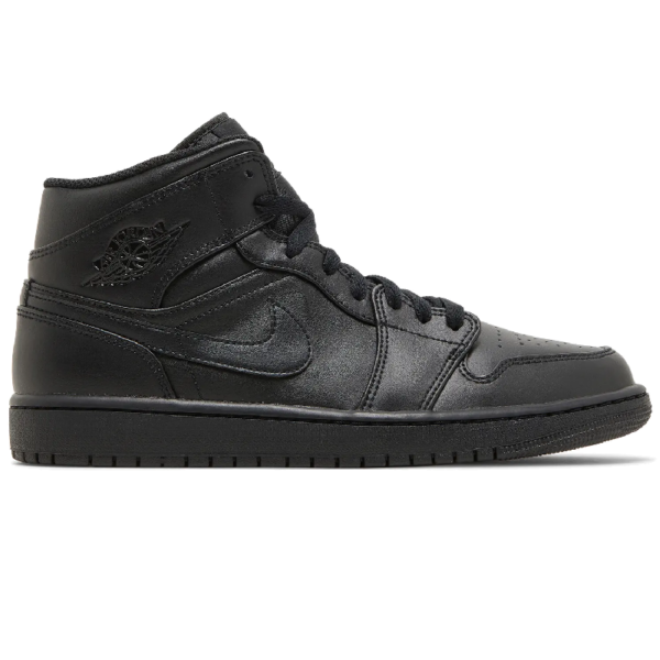 Jordan 1 Mid Triple Black