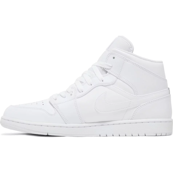 Jordan 1 Mid Triple White (2022/2023)