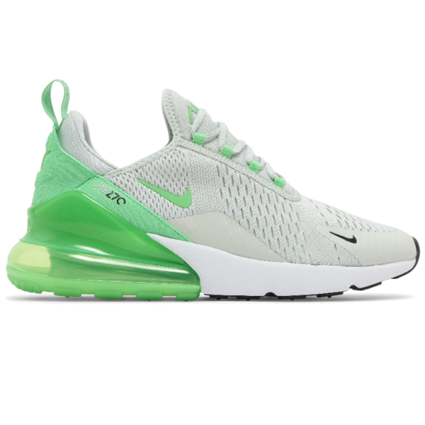Nike Air Max 270 Light Silver Green Shock