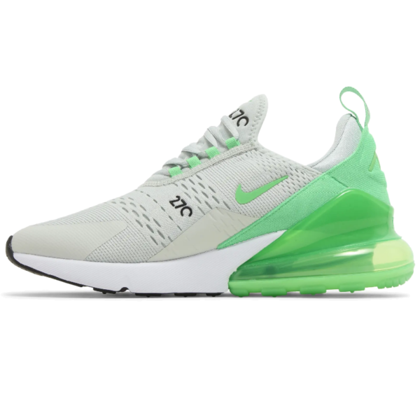 Nike Air Max 270 Light Silver Green Shock