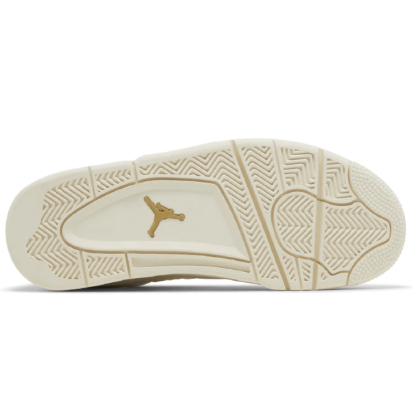 Jordan 4 Retro Metallic Gold (Women's) - Image 3