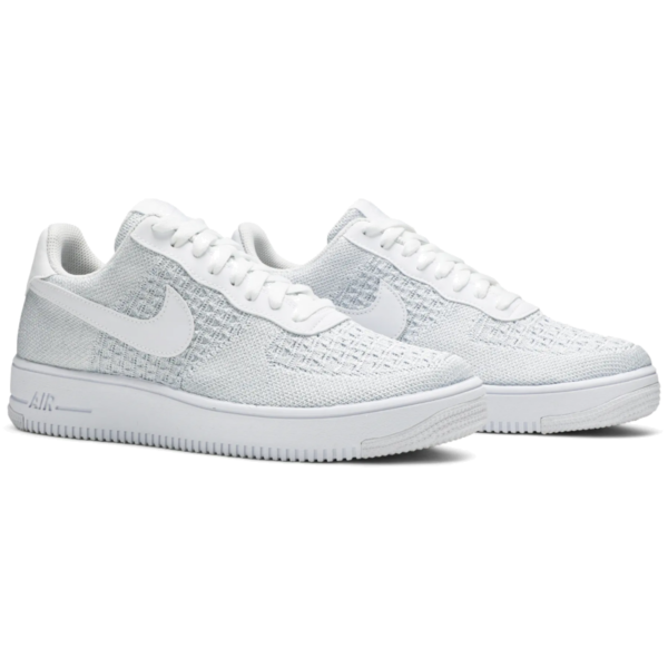 Nike Air Force 1 Flyknit 2 White Pure Platinum
