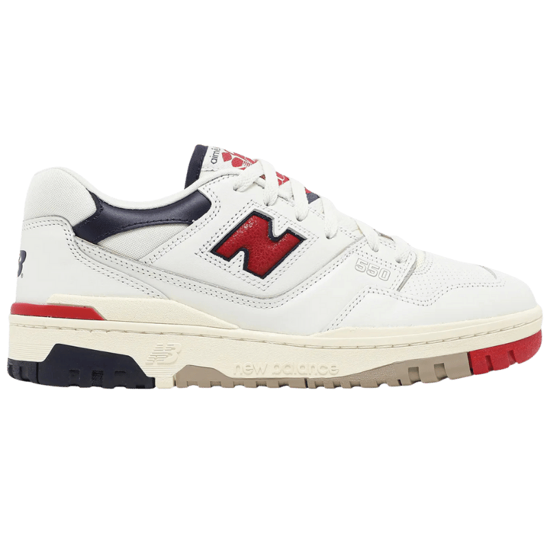 New Balance 550 Aime Leon Dore White Navy Red