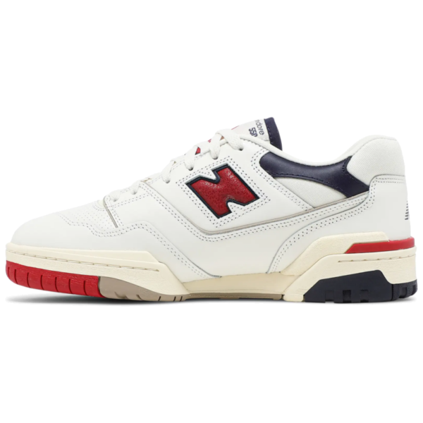 New Balance 550 Aime Leon Dore White Navy Red