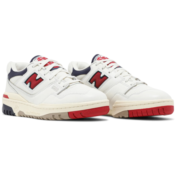 New Balance 550 Aime Leon Dore White Navy Red