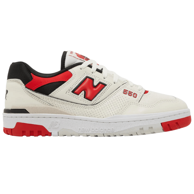 New Balance 550 Sea Salt True Red