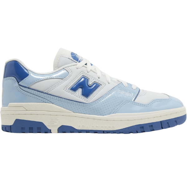 New Balance 550 Chrome Blue Patent