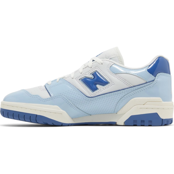 New Balance 550 Chrome Blue Patent