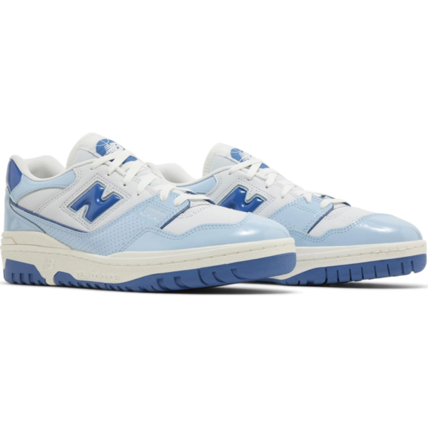 New Balance 550 Chrome Blue Patent