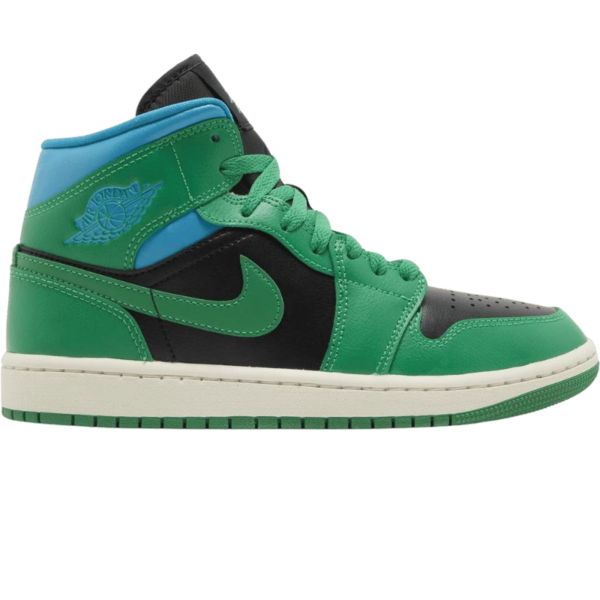 Jordan 1 Mid Lucky Green Aquatone (Women's)