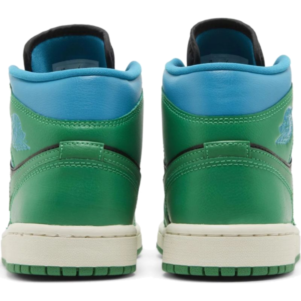 Jordan 1 Mid Lucky Green Aquatone (Women's)