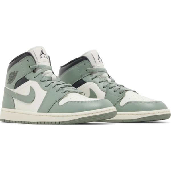 Jordan 1 Mid Jade Smoke (Women's)