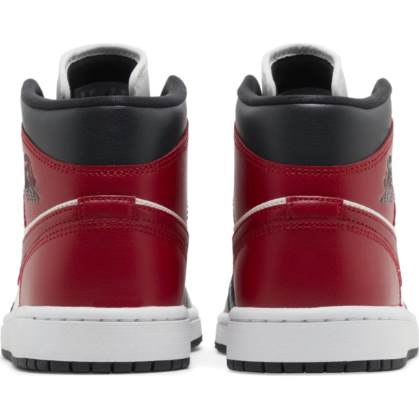 Jordan 1 Mid Gym Red Off Noir (Women's)