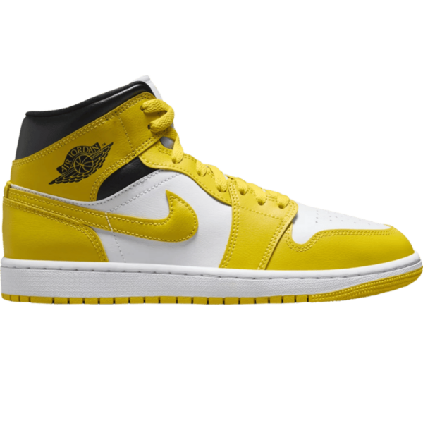 Jordan 1 Mid Vivid Sulfur (Women's)