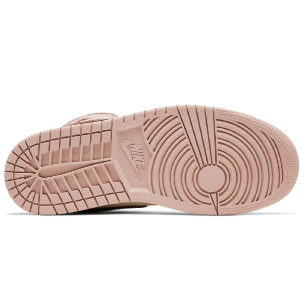 Jordan 1 Mid Pink Oxford Brown (Women's) - Image 3