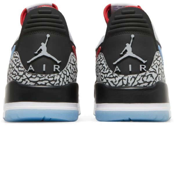 Jordan Legacy 312 Low Black Valor Blue