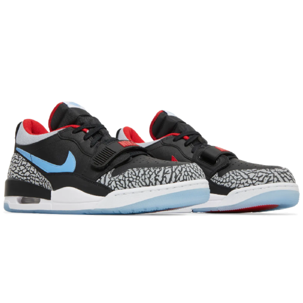 Jordan Legacy 312 Low Black Valor Blue