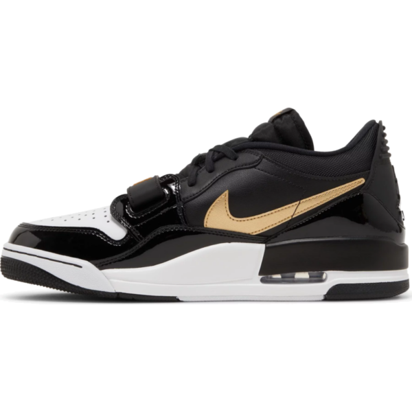 Jordan Legacy 312 Low Black Metallic Gold