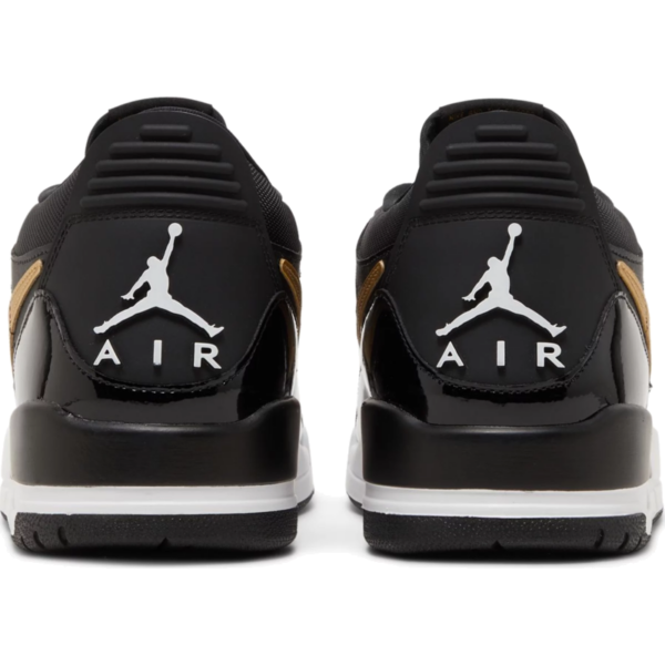 Jordan Legacy 312 Low Black Metallic Gold