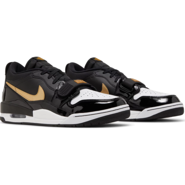Jordan Legacy 312 Low Black Metallic Gold