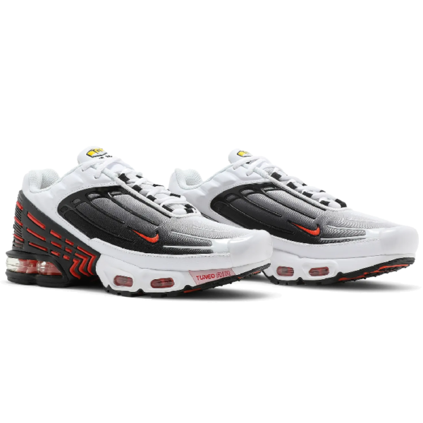 Nike Air Max Plus 3 White Black Team Orange