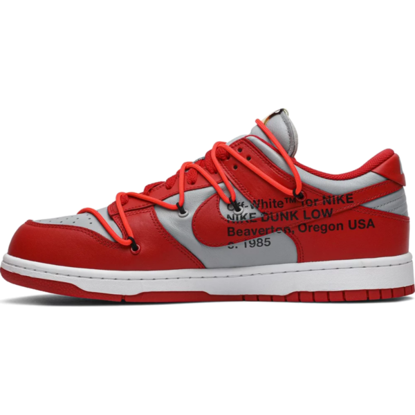 Nike Dunk Low Off-White University Red
