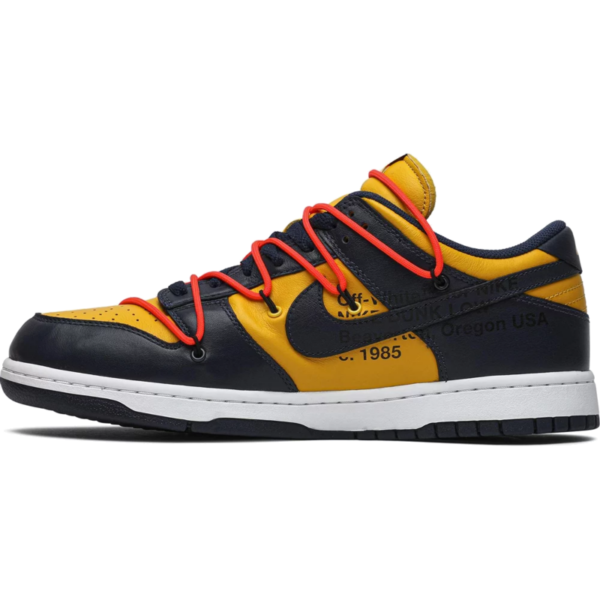 Nike Dunk Low Off-White University Gold