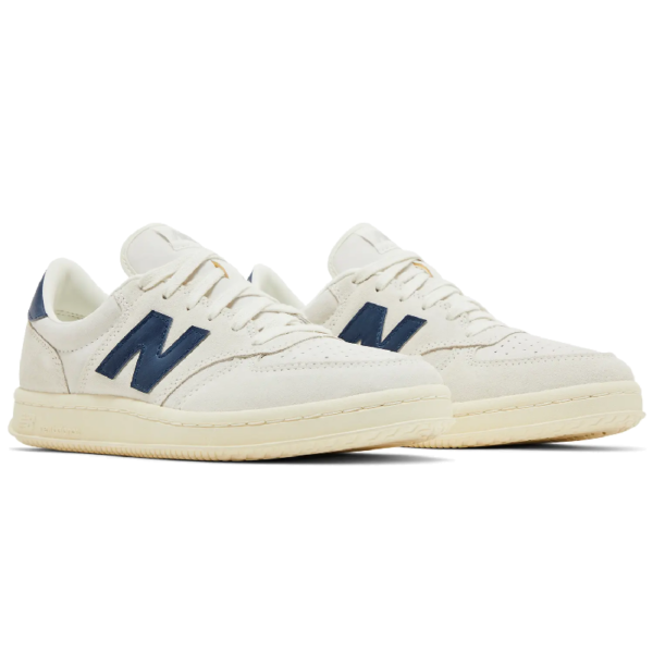 New Balance T500 Sea Salt Navy Angora - Image 5