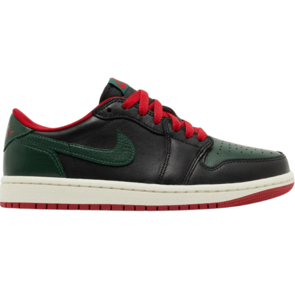 Jordan 1 Retro Low OG Gorge Green Varsity Red (Women's)