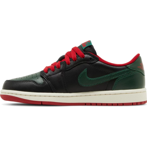 Jordan 1 Retro Low OG Gorge Green Varsity Red (Women's)