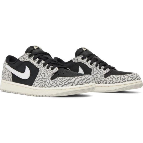 Jordan 1 Retro Low OG Black Cement