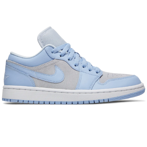 Jordan 1 Low Football Grey Aluminum (Women's)