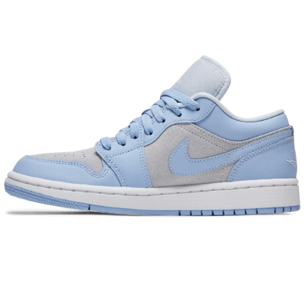 Jordan 1 Low Football Grey Aluminum (Women's) - Image 2