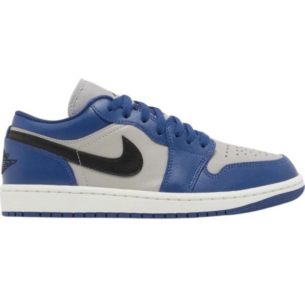 Jordan 1 Low French Blue College Grey (Women's)