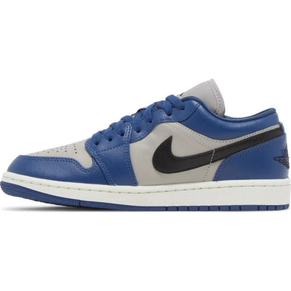 Jordan 1 Low French Blue College Grey (Women's)