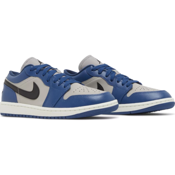 Jordan 1 Low French Blue College Grey (Women's)