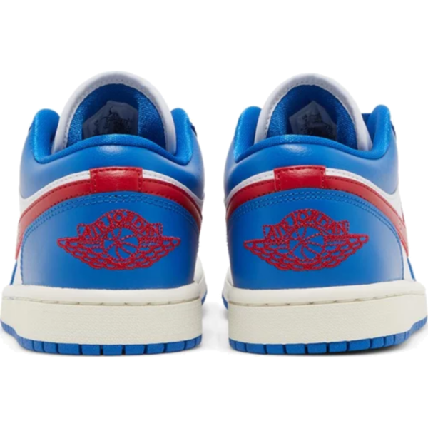 Jordan 1 Low Sport Blue Gym Red (Women's)