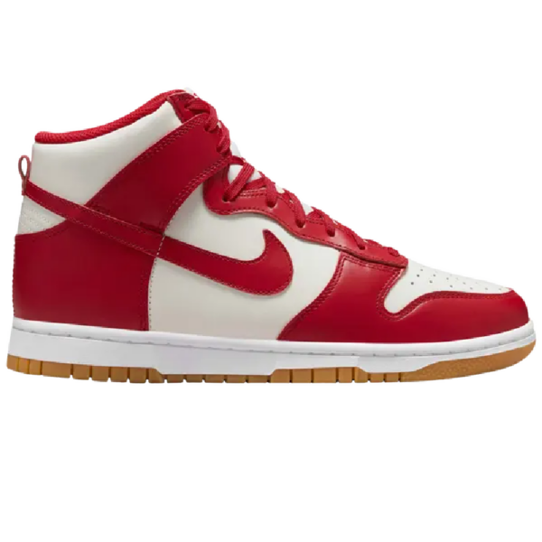 Nike Dunk High Sail Gym Red Gum (Women's)