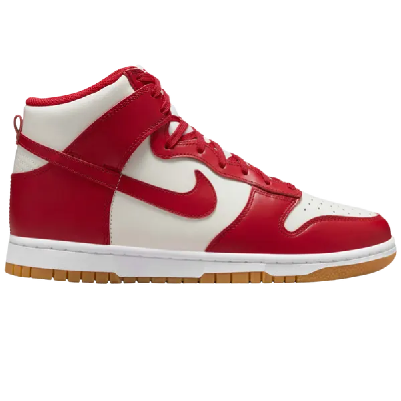 Nike Dunk High Sail Gym Red Gum (Women's)