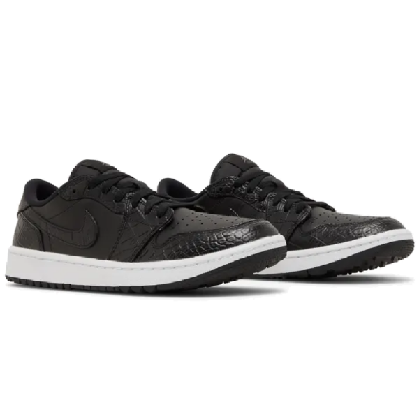 Jordan 1 Retro Low Golf Black Croc
