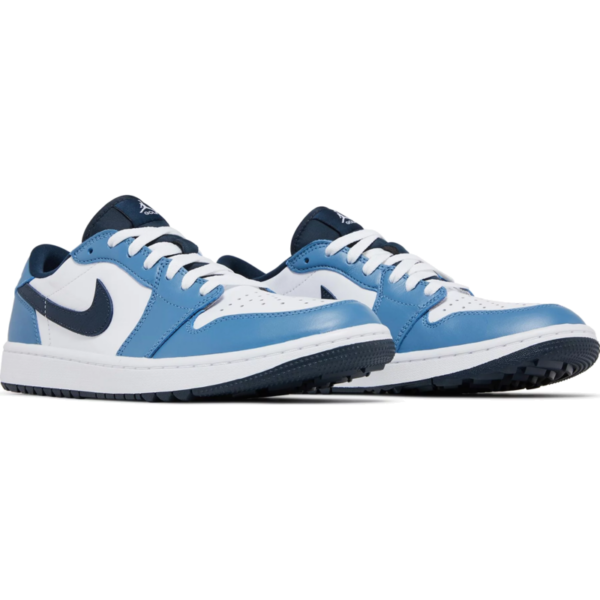 Jordan 1 Low Golf White Aegean Storm