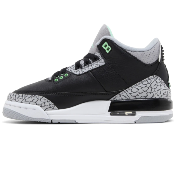 Jordan 3 Retro Green Glow (GS)